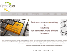 Tablet Screenshot of clearpointcg.com